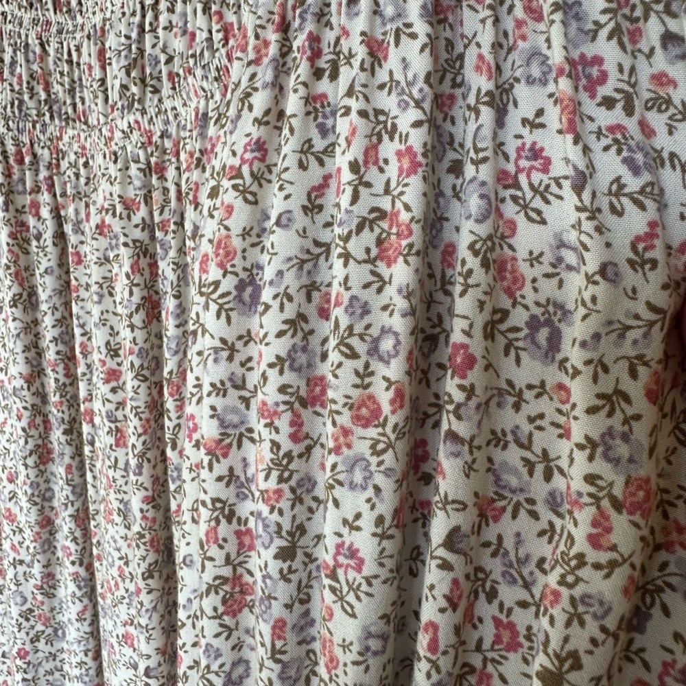Neuflora floral puff sleeve dress - Picture 2 of 4
